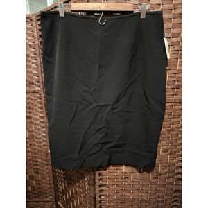 Jones Studio Separates Black Pencil Skirt Size‎ 14 Career Workwear New